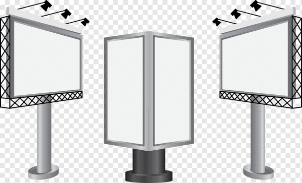 Рекламный щит вектор