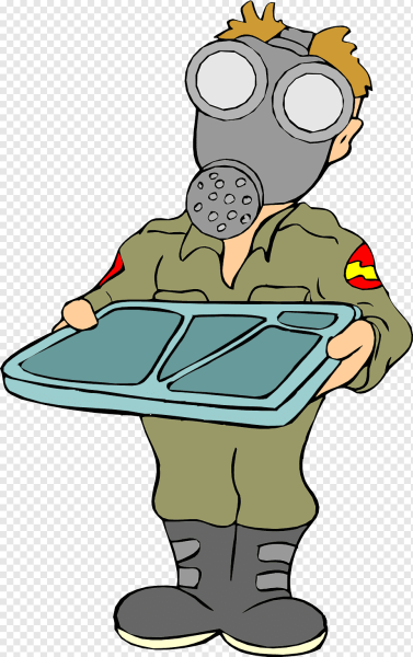 Противогаз мультяшный