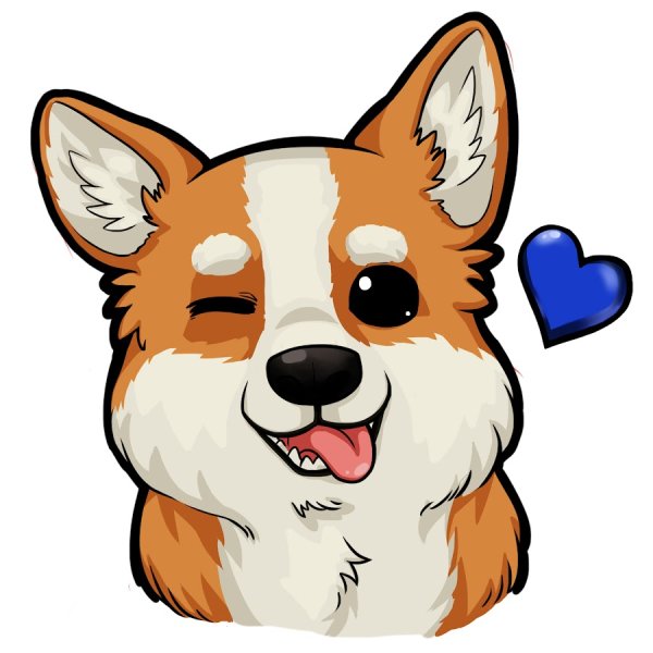 Корги вектор
