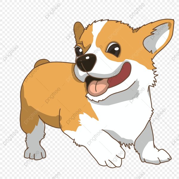 Милые наклейки корги