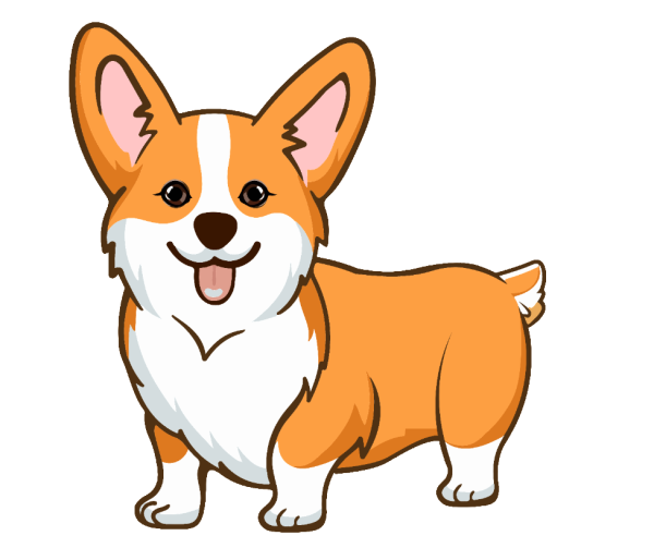 Вельш корги вектор