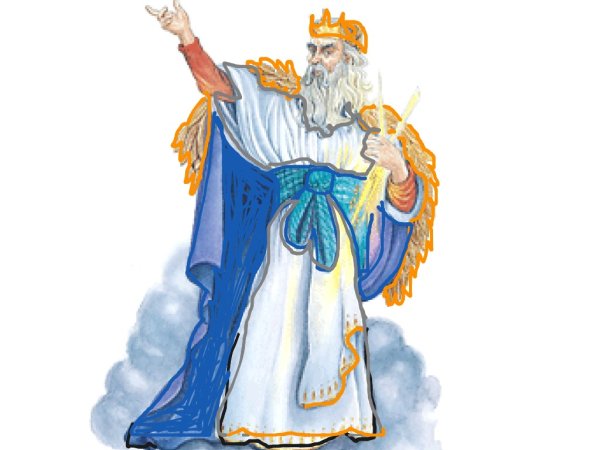 Рисунок Бога