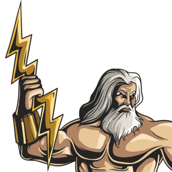 Зевс без фона