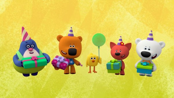 Герои мультика Мимимишки