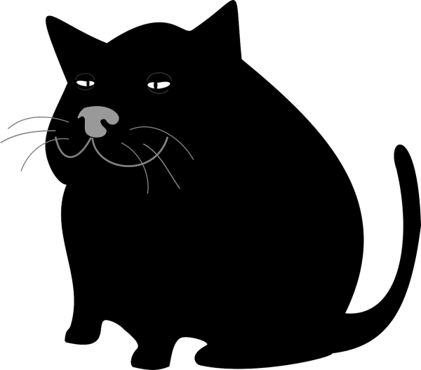 Силуэт кошки