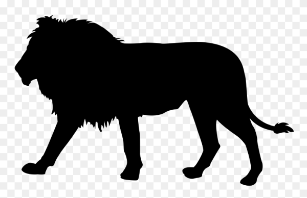 Силуэт Льва