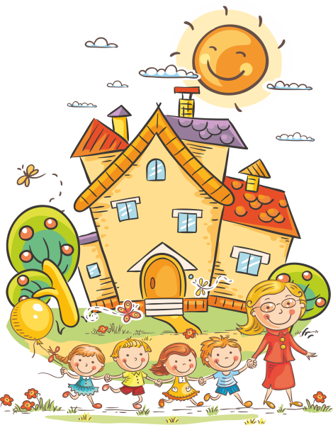 Детский сад иллюстрация