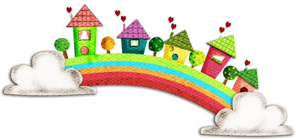 Детский садик на прозрачном фоне