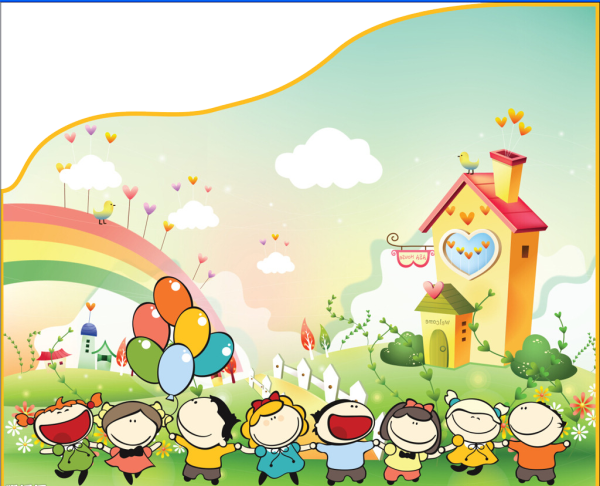 Садик мультяшный