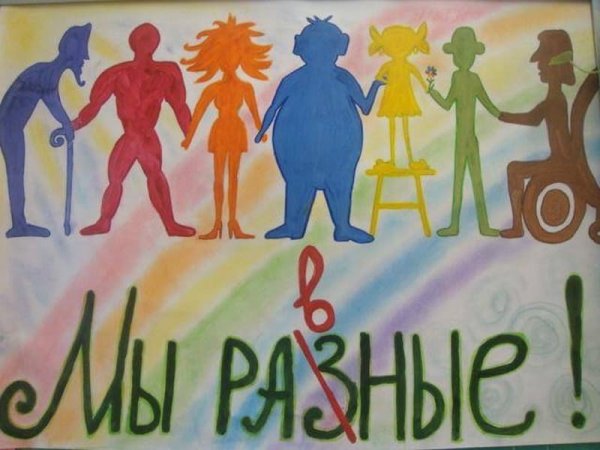 Рисунок на тем толерантности