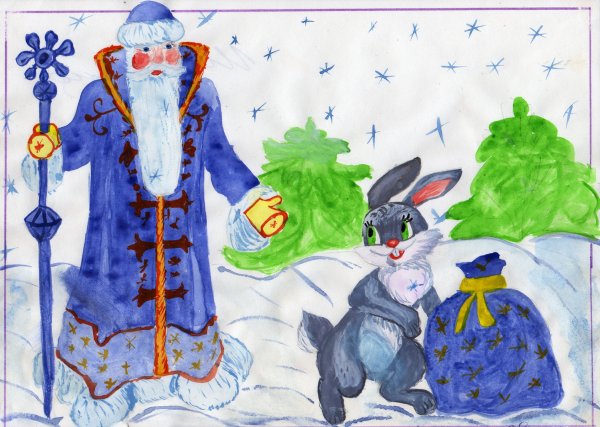 Новогодние рисунки