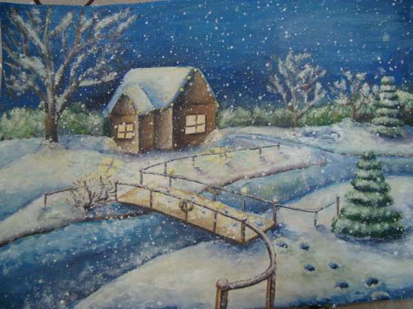 Конкурс рисунков Зимушка зима