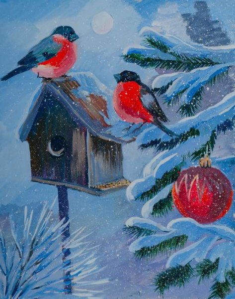 . Композиция «Здравствуй, Зимушка - зима».