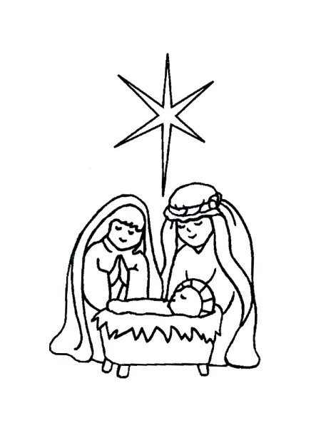 Рождество Христово рисунки