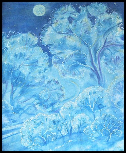 Сказочные морозные узоры