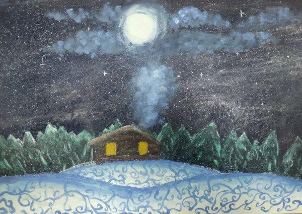 Конкурс рисунков зимние узоры