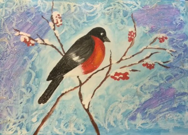 Зимние узоры детские рисунки конкурс