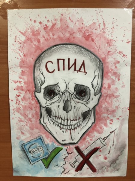 СПИД плакат