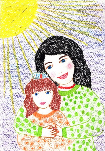 Конкурс рисунков моя мама