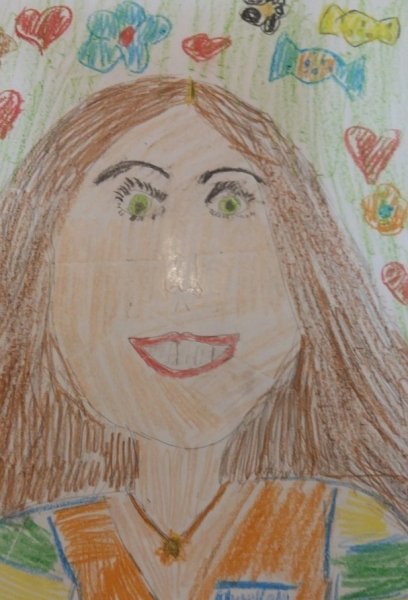 Улыбка мамы рисунок на конкурс