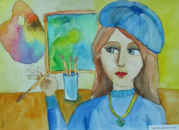 Профессия моей мамы рисунок