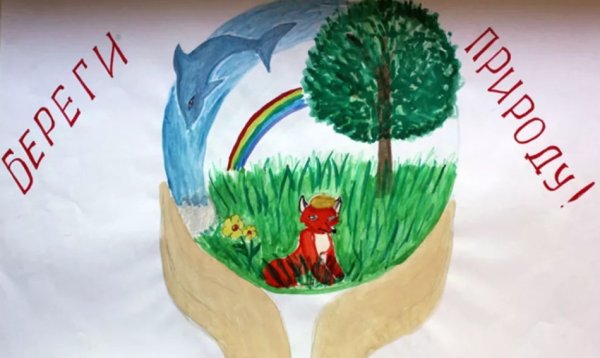 Рисунок на тему беречь природу