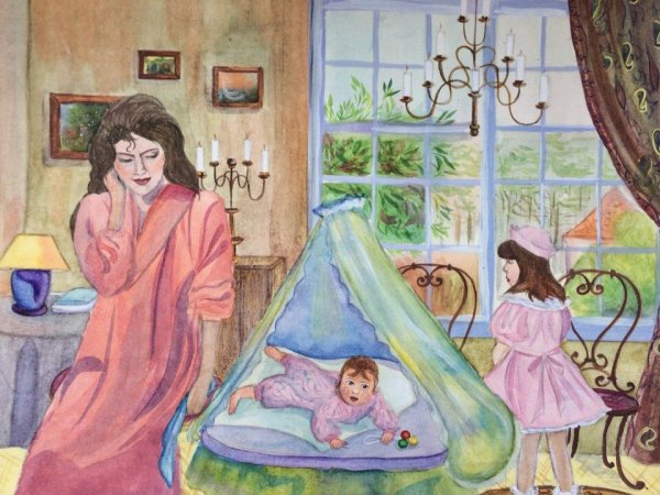 Рисунки милой мамочке