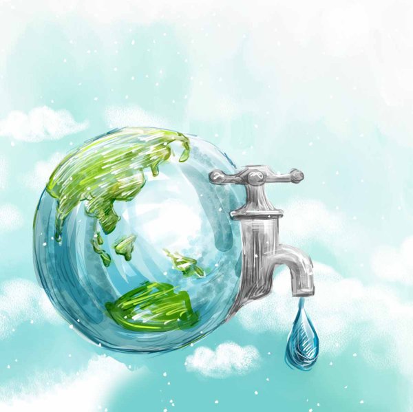 Рисунок берегите воду