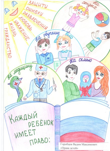 Конкурс рисунков Мои права