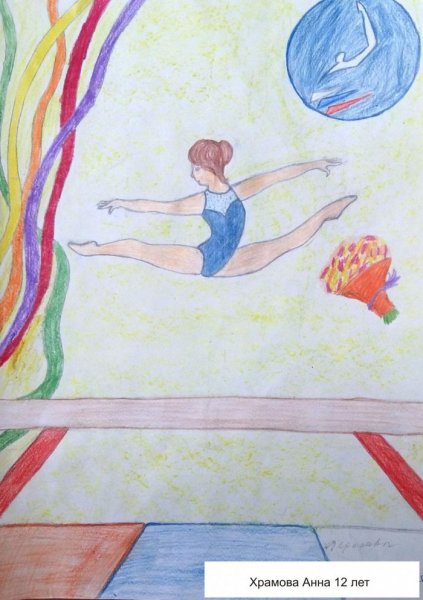 Рисунок на тему спорт