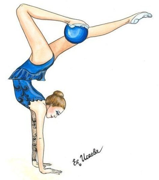 Гимнастика для срисовки