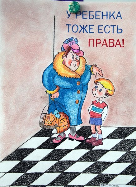 Рисунок на тему права ребенка