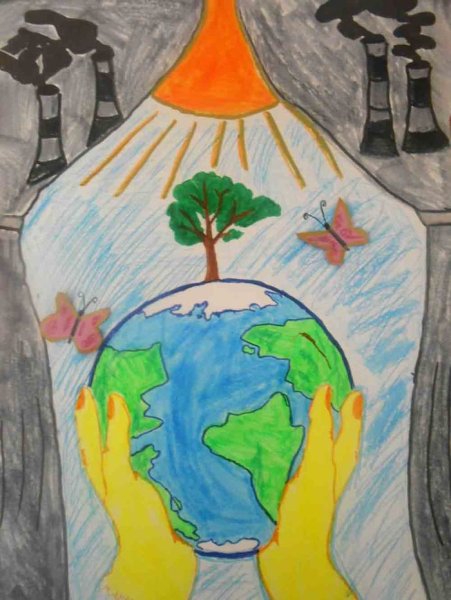 Рисунок на тему экология