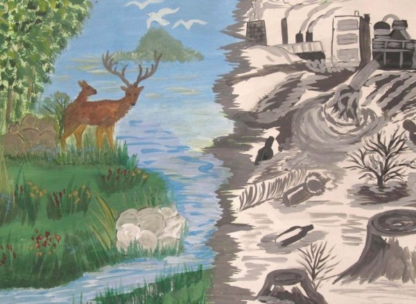 Картина по экологии