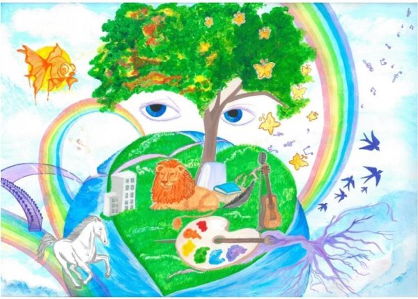 Плакат земля наш общий дом