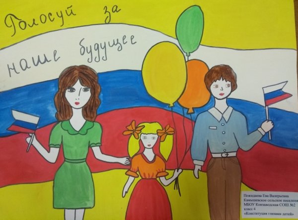 Конституция глазами детей рисунки