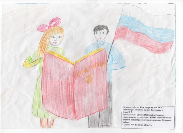 Конституция глазами детей