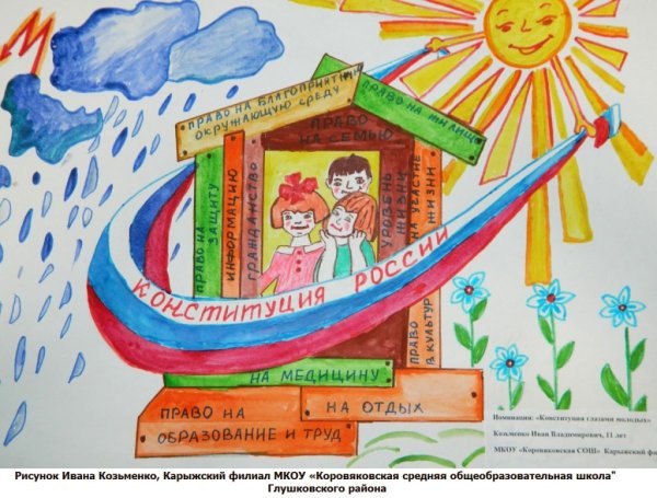 Конституция РФ глазами детей