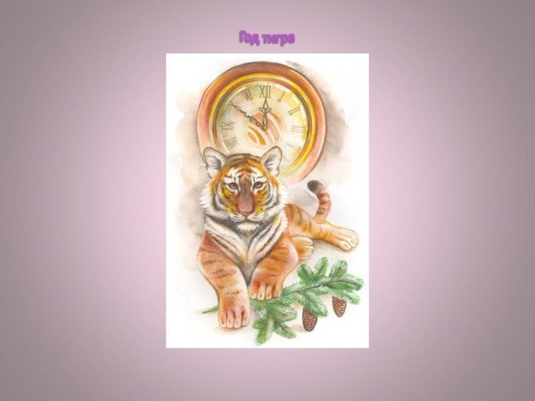Год тигра 2022 какого тигра