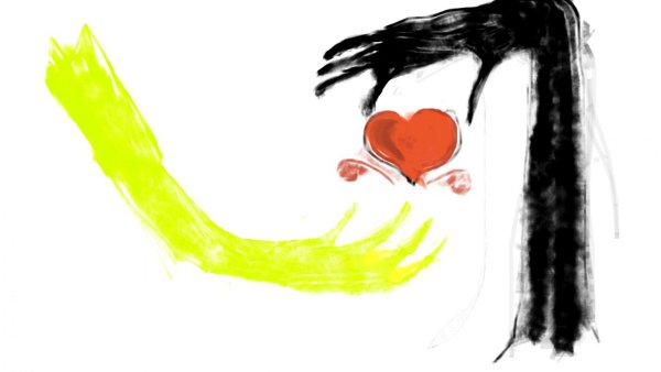 Добро и зло рисунок