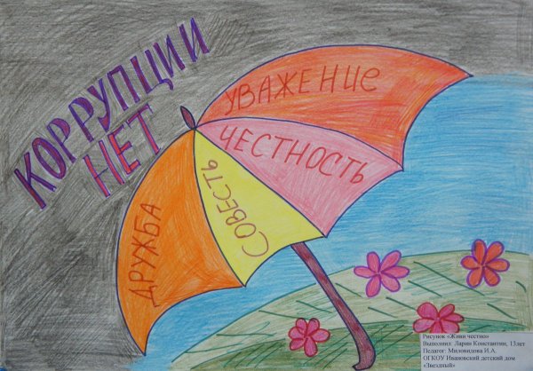 Изображение на тему коррупция