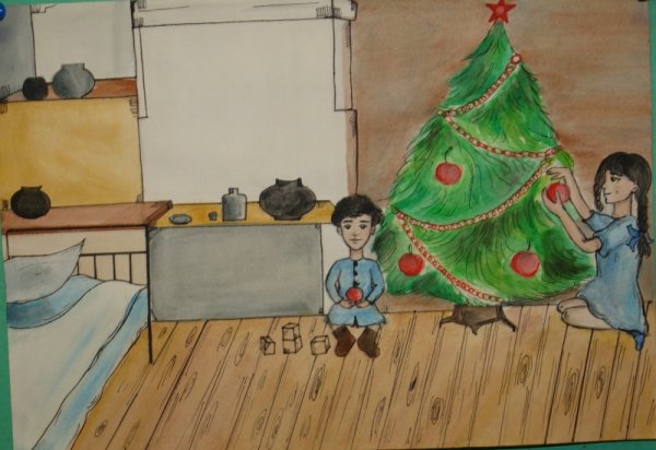 Елка Победы конкурс рисунков 2019