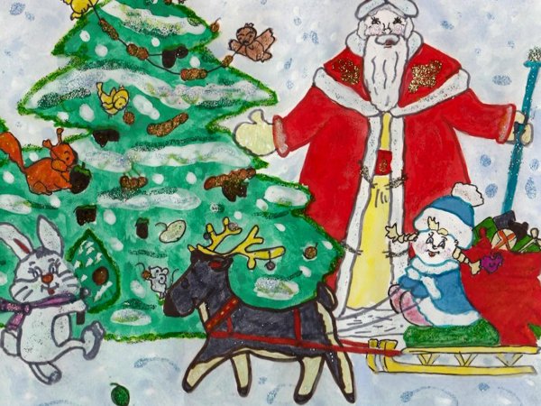 Елка Победы 1945 рисунки конкурс