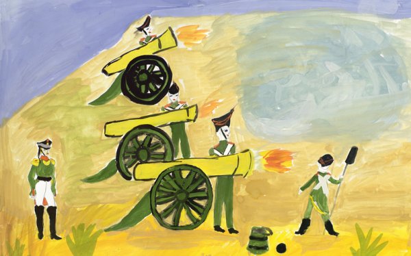 М. Ю. Лермонтова "Бородино". Рисунки