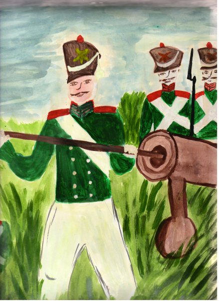 Иллюстрация к Бородино