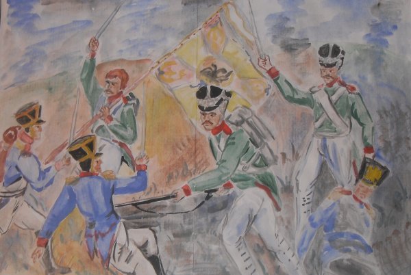 Бородинское сражение Бородино рисунок