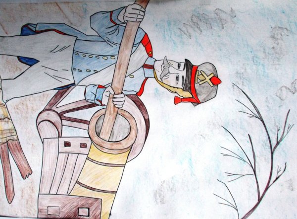 Рисунок на историческую тему