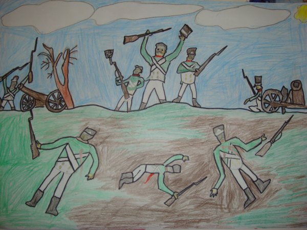 Рисунок на историческую тему