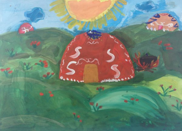 Детские рисунки Казахстан