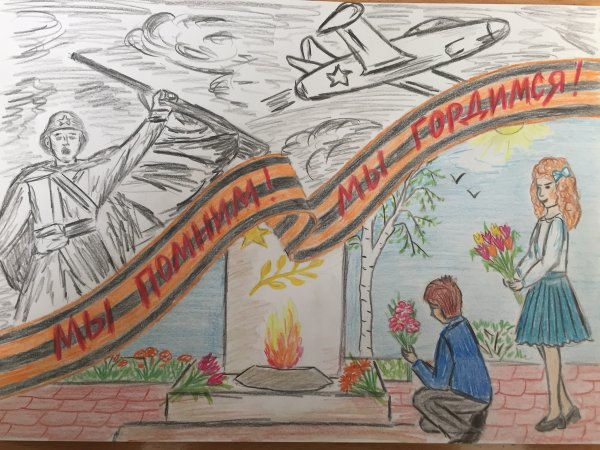Рисунки посвященные победе